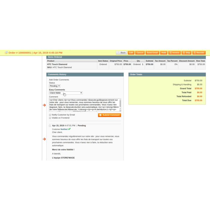 Comments History