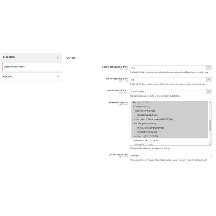 Discontinued Product Redirect for Magento 2