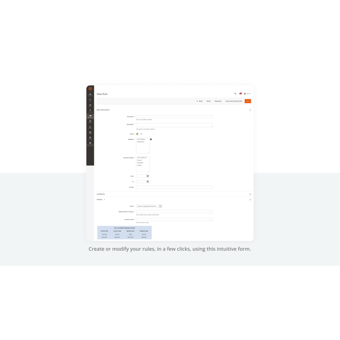 Creation and edition form