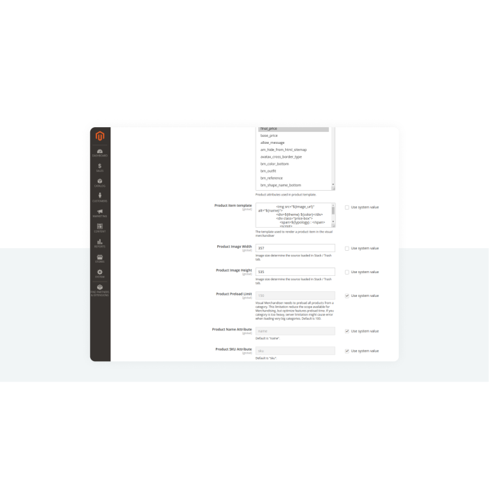 General configuration 3/3