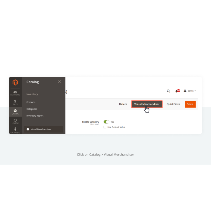 Easy access from your backoffice