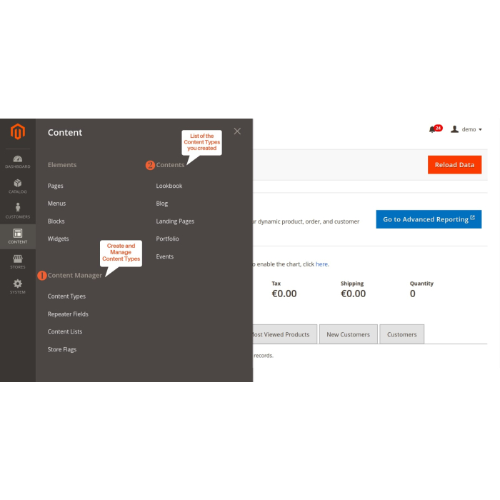 Create and Manage Content Types