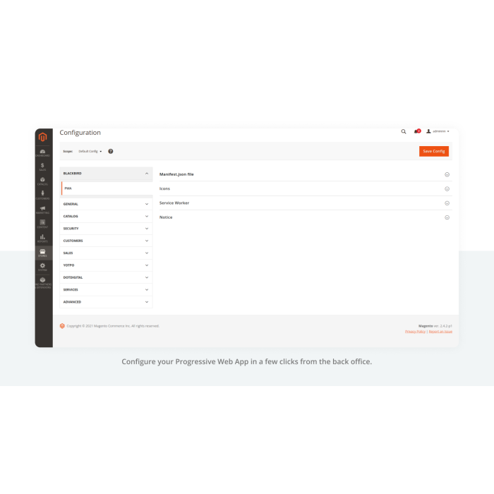 Configure