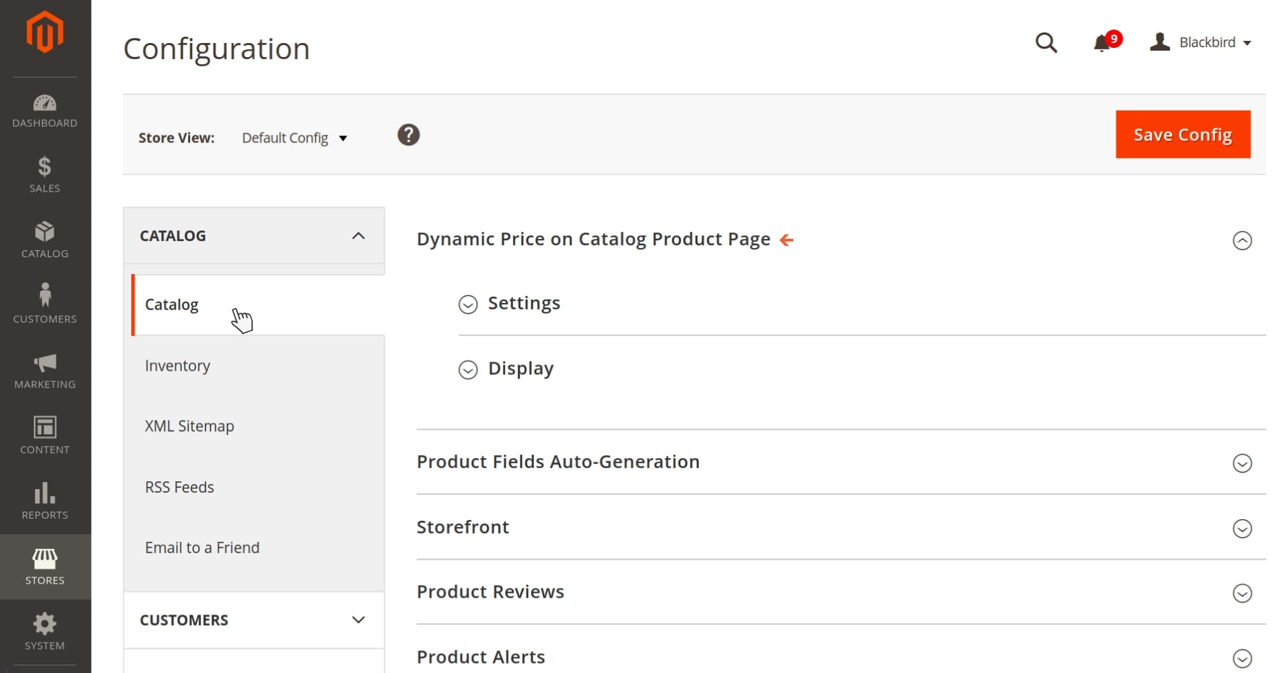 Dynamic prices on Catalog Product Page