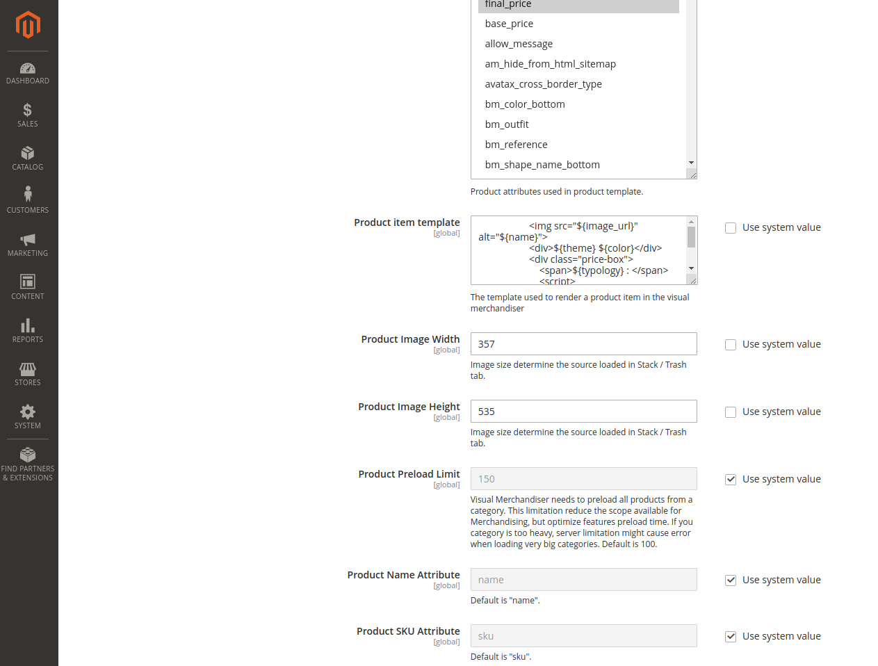 drag-drop-configuration-extension-front-end-visual-merchandiser