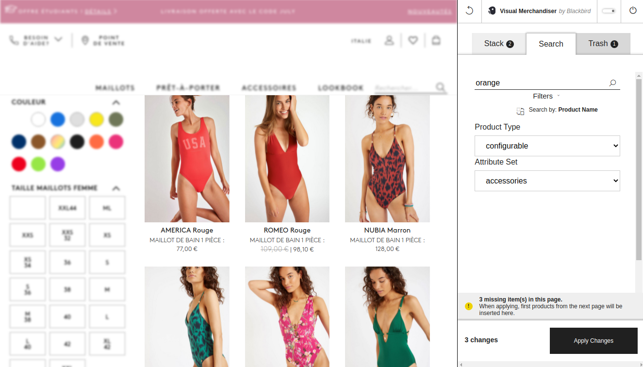 interface-search-usage-front-end-visual-merchandiser-extension-blackbird