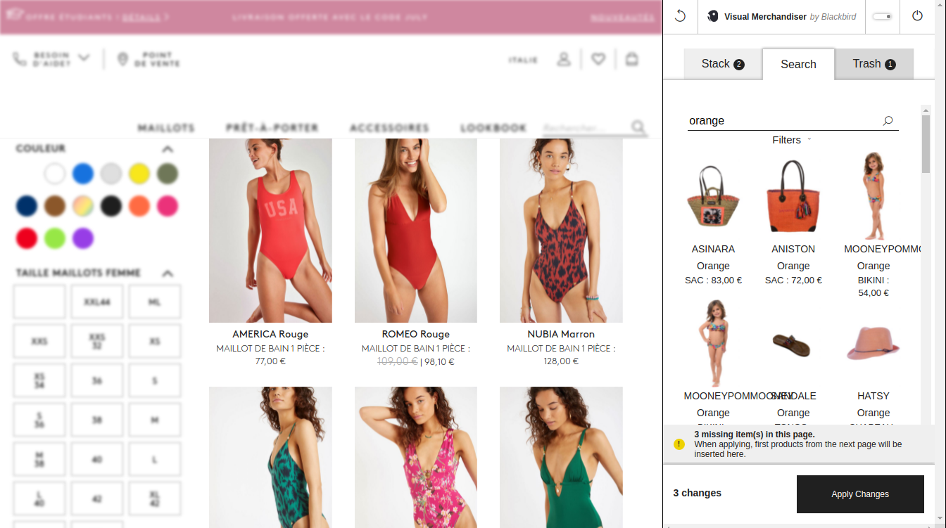 usage-interface-search-extension-blackbird-front-end-visual-merchandiser